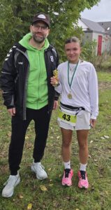 Siegerin über 20km 7. Hohenbuschei-Lauf Leonie Schaub